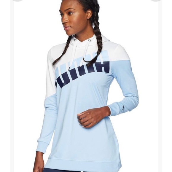 Puma long hoodie M - Picture 2 of 8